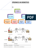 Mod5 - MECHATRONICS IN ROBOTICS