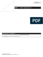 Writing Dietetics Sample Test 1