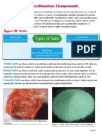 Coordination Compounds