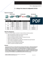 E2 - Lab - 1 - 5 - 1 Câblage D'un Réseau Et Configuration de Base Des Routeurs