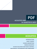 Acoustics and Illumination