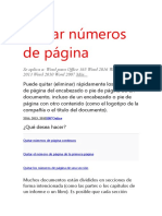 Quitar Números de Página (TESIS)