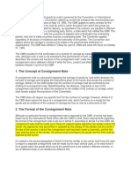 Consignment Note As A Legal Contract How Read