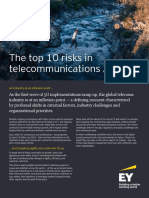 Ey The Top 10 Risks in Telecommunications 2019