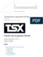 Tutorial How To Generate TSX Files Nataliapc - makeTSX Wiki GitHub