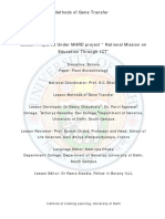 Gene Transfer Methods MHRD Notes