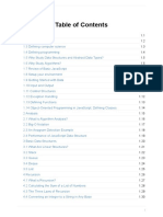 Data Structure in Javascript