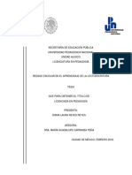 Rezago Escolar en El Aprendizaje de La Lectoescritura PDF