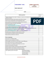 S-18 - Bunkering Checklist