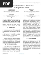 Microcontroller Based Automated Voltage Pulse Tester