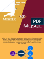 Maria Vs MySQL