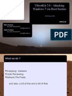 Vbootkit2 0-AttackingWindows7viaBootSectors