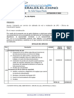 Proforma Pebas - Cableado