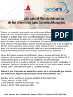 Spanish ServSafe PDF