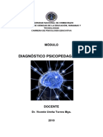 Modulo de Diagnóstico Psicopedagógico