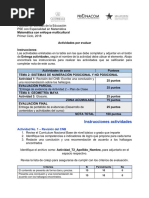 Mate - Actividades A Evaluar PDF