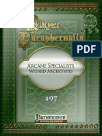 Player Paraphernalia 97 - Arcane Specialists (Wizard Archetypes)