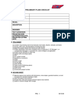 Roadway Design Checklist