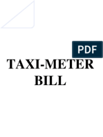 Taxi - Meter