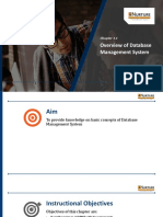 RDBMS - M01 - C01 - PPT - Overview of Database Management System