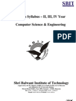 B.Tech MDU Syllabus (CSE)