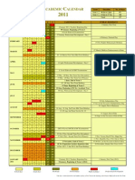 2011 Academic Calendar Maldives