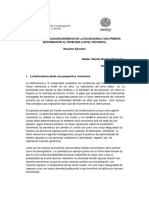 Resumen Ejecutivo Determinantes Socioeconomicos de La Delincuencia