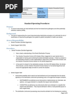 SOP Dental Sterilization