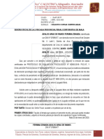 Solicito Copias Certificadas de La Evaluación Psicológica