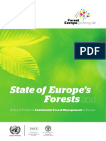 State of Europes Forests 2011 Report Revised November 2011