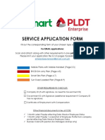 Service Application Form - December