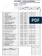 Ship Schedule - LNG C MARIA ENERGY