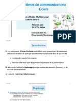 Cours - Master 1 - FDMA - TDMA