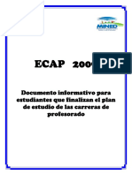 Documento Informativo ECAP 2009 PDF