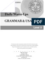 Bellwork Grammar Book - 2