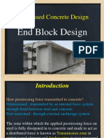 End Block Design of PSC