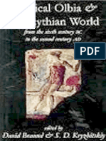 David Braund, S D Kryzhitskiy - Classical Olbia and The Scythian World - From The Sixth Century BC To The Second Century AD (2008) PDF