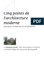 Cinq Points de L'architecture Moderne - Wikipédia