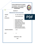 Informe de Conservas de Pescado Taller 2