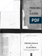 Problemas de Algebra para o Curso Ginasial Comte. Paulo Pessoa