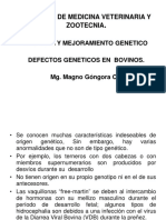 Defectos Geneticos en Bovinos