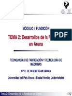 TEMA 2 Desarrollos de La Fundicion