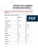 Part 49 Melting Point of Carbon Steel & Stainless Steel