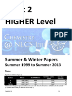 IB HL 2 EQ All Paper 2 s1999 To s2013 Including Winter 4students v2