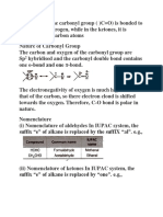 Aldehydes and Ketones .Notes