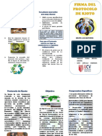 Protocolo de Kioto-Triptico