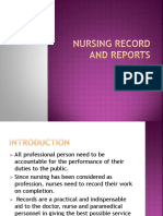 Nursing Record and Reports