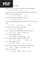 SOAL Jawab PG B.ING II JULI 2019 SET 1 & 2