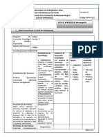 Guía de Aprendizaje Mecanografia