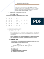 Memoria de Calculo Viga Peraltada